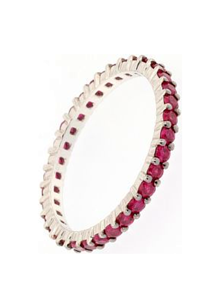 Купить Кольцо Crivelli Tennis Белое золото – премиальные кольца ZhannaKanGroup