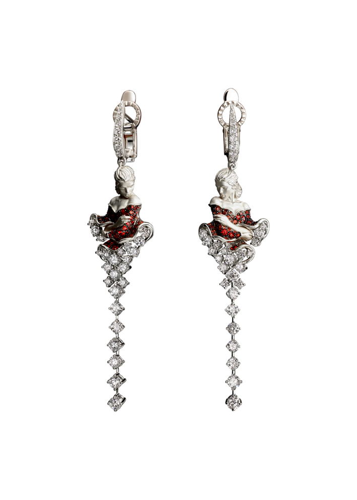 Купить Серьги CarreraYCarrera Passion Белое золото – премиальные ZhannaKanGroup