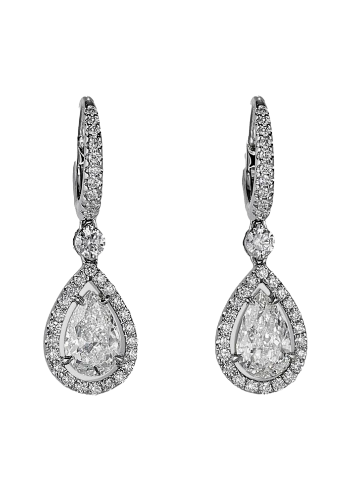 Купить Серьги Crivelli Design Белое золото – премиальные ZhannaKanGroup