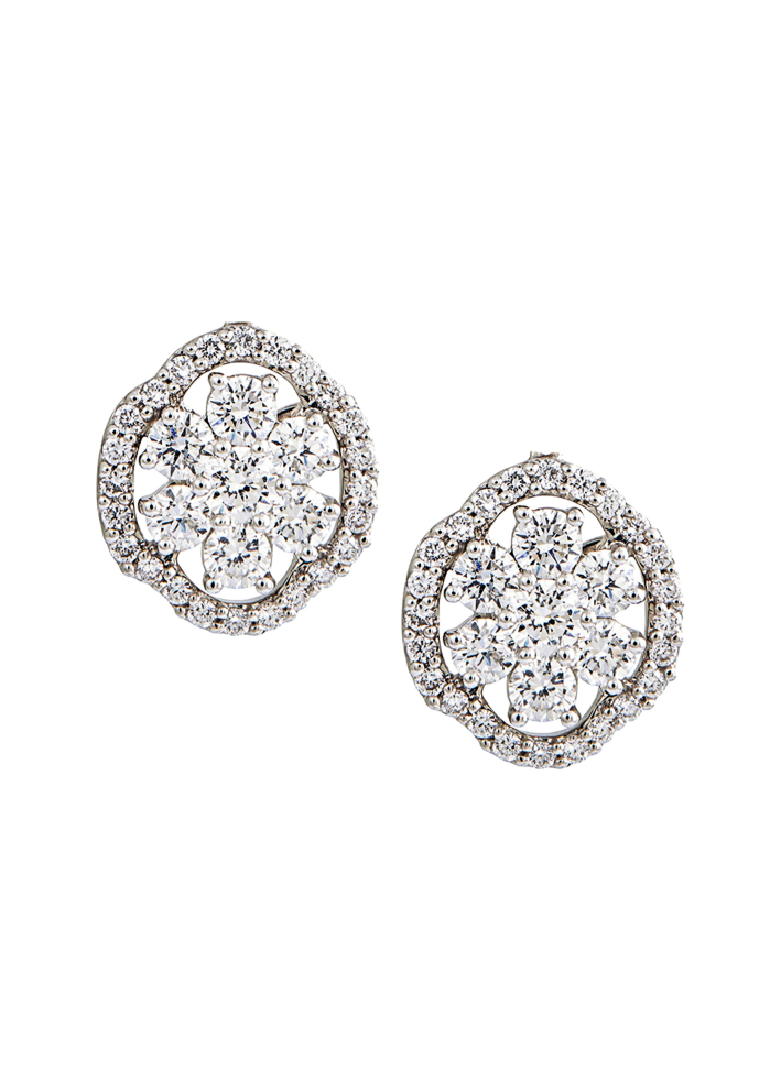 Купить Серьги Crivelli Design Белое золото – премиальные ZhannaKanGroup