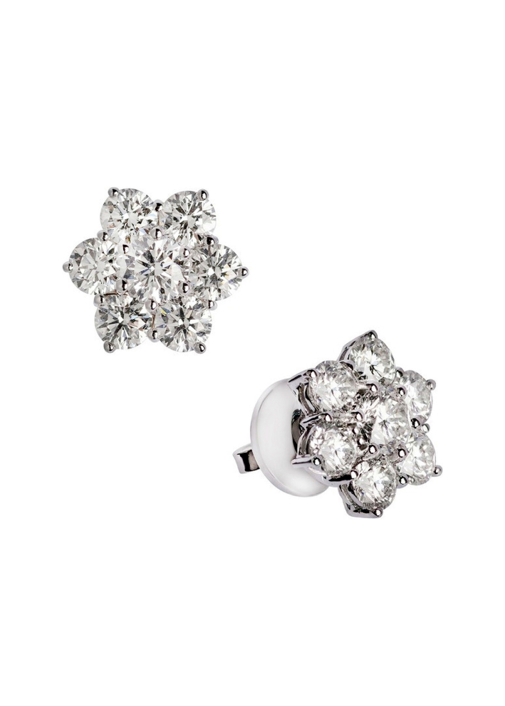 Купить Серьги Crivelli Design Белое золото – премиальные ZhannaKanGroup