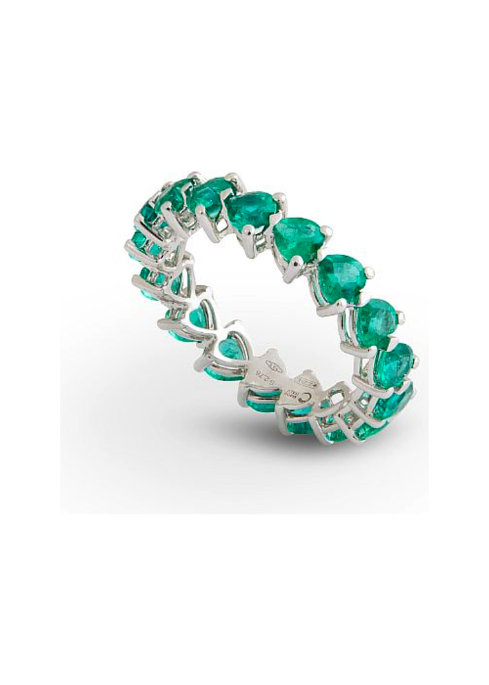 Купить Кольцо Crivelli Tennis CRV Белое золото – премиальные кольца ZhannaKanGroup