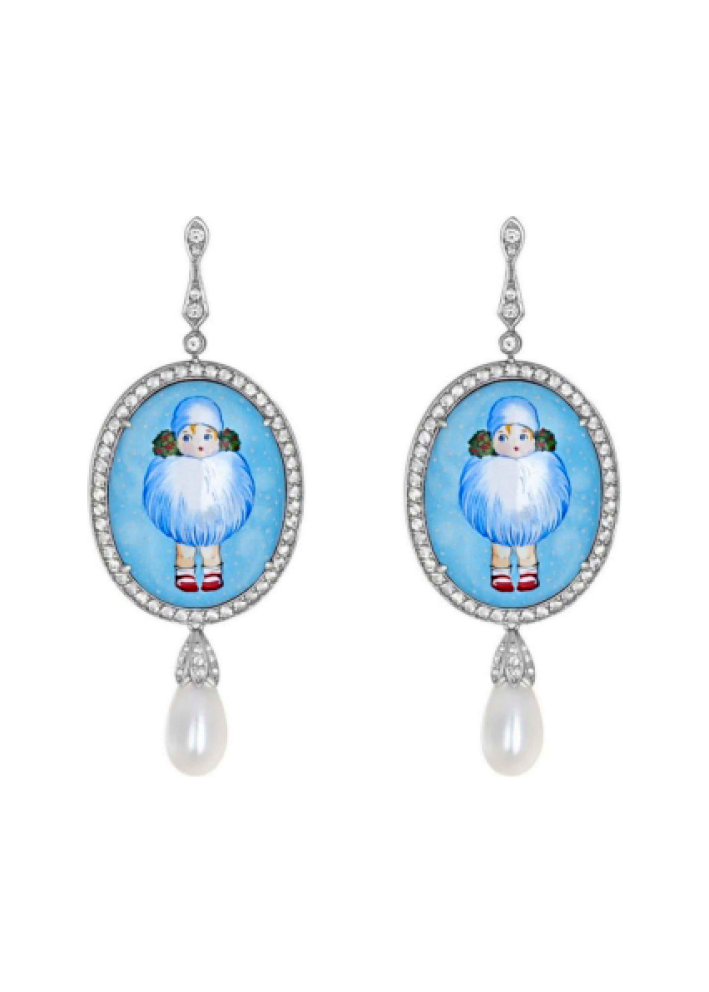 Купить Серьги Axenoff Ляля Серебро – премиальные ZhannaKanGroup