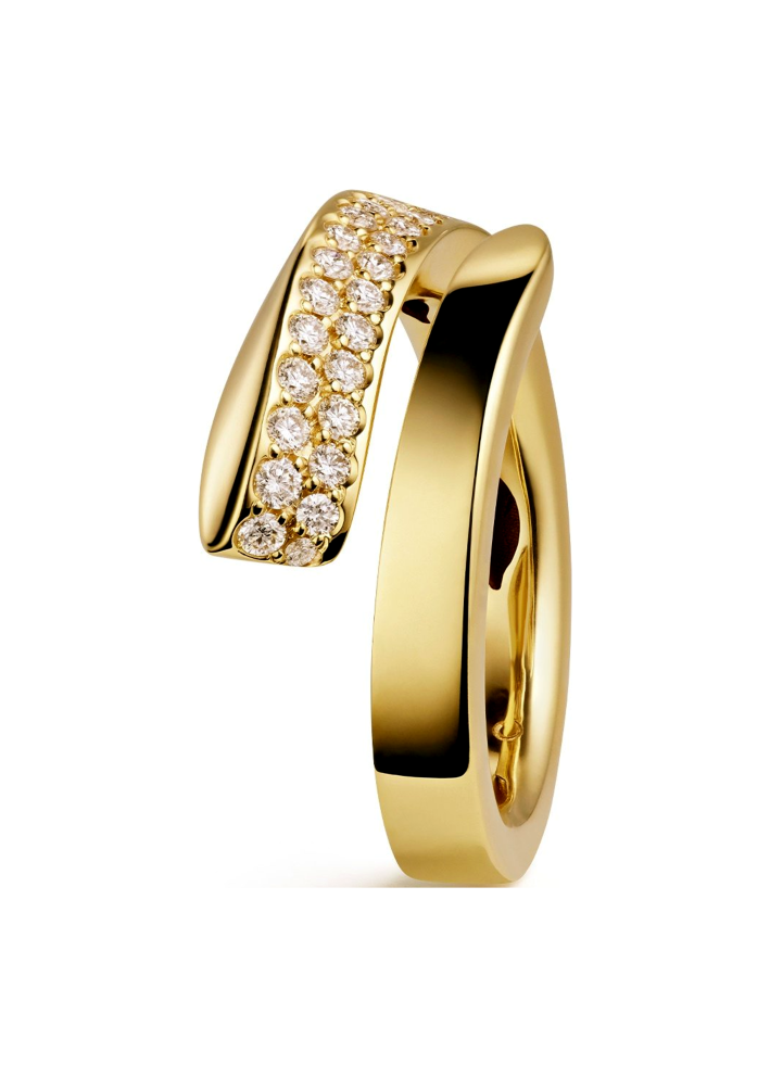 Купить Кольцо Crivelli Like Желтое золото – премиальные кольца ZhannaKanGroup