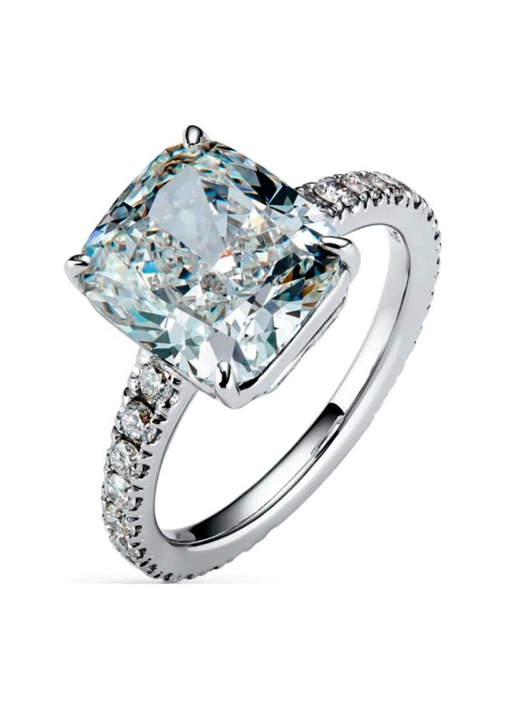 Купить Кольцо Crivelli Solitaire crv Белое золото – премиальные кольца ZhannaKanGroup