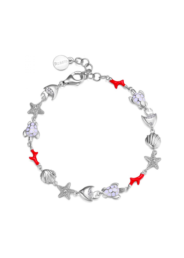 Купить Браслет Rosato INTO THE BLUE Серебро – премиальные браслеты ZhannaKanGroup