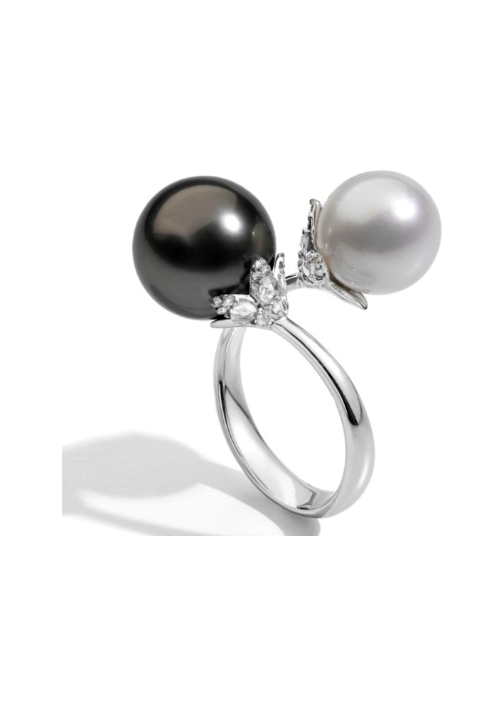 Купить Кольцо Utopia Stardust Белое золото – премиальные кольца ZhannaKanGroup