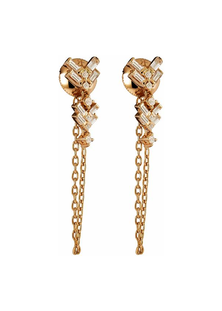 Купить Серьги RF Zoe Розовое золото – премиальные ZhannaKanGroup