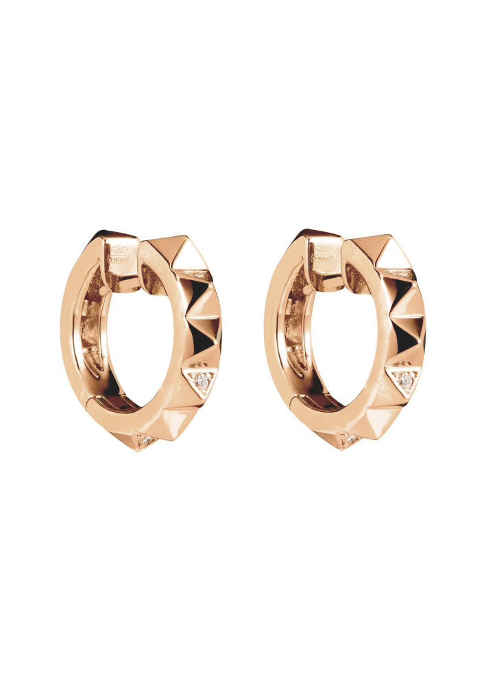 Купить Серьги RF Studs Розовое золото – премиальные ZhannaKanGroup