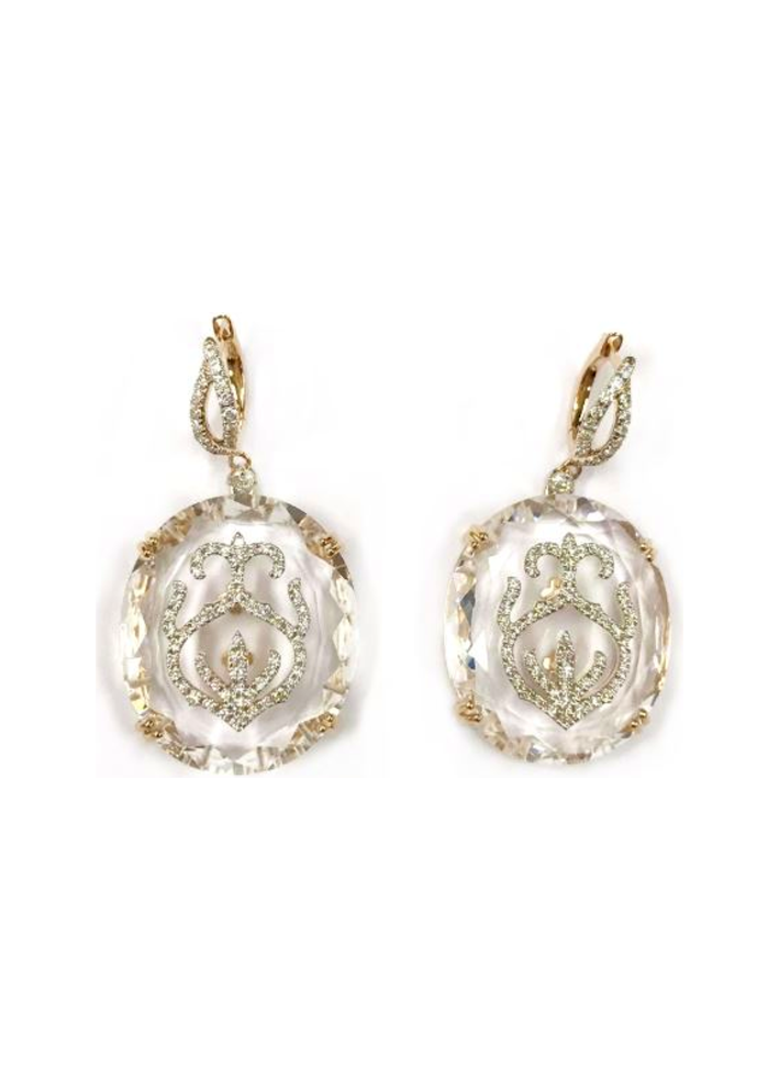 Купить Серьги Casato Aphrodite Розовое золото – премиальные ZhannaKanGroup