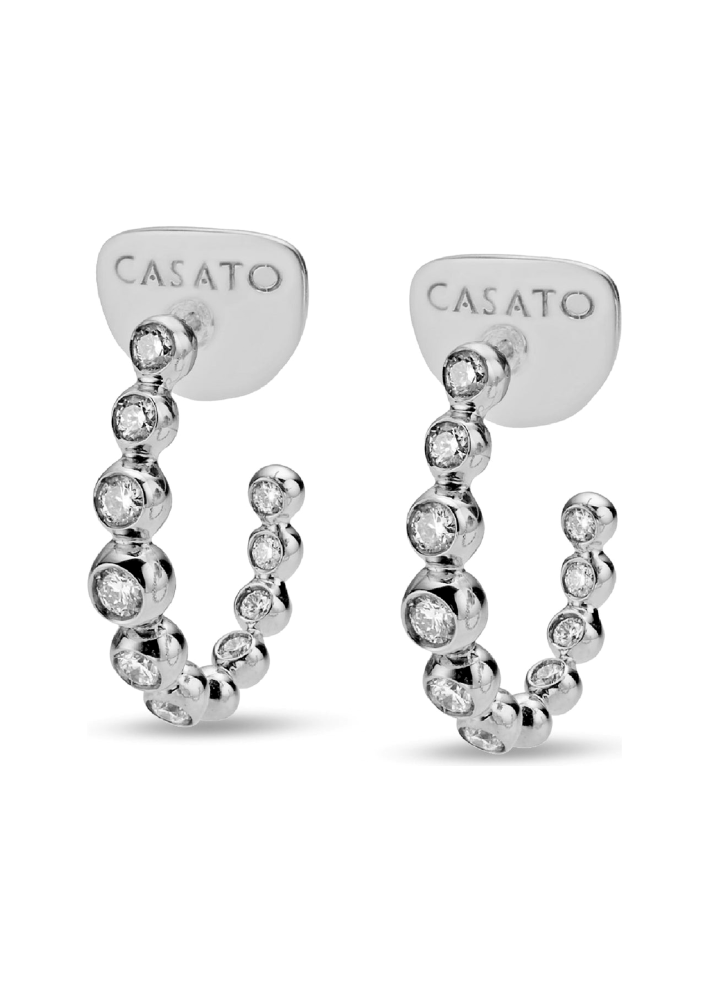 Купить Серьги Casato Boutique Белое золото – премиальные ZhannaKanGroup