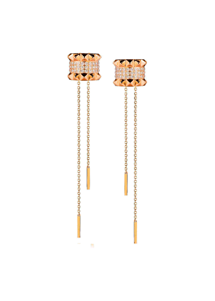 Купить Серьги RF Studs Розовое золото – премиальные ZhannaKanGroup
