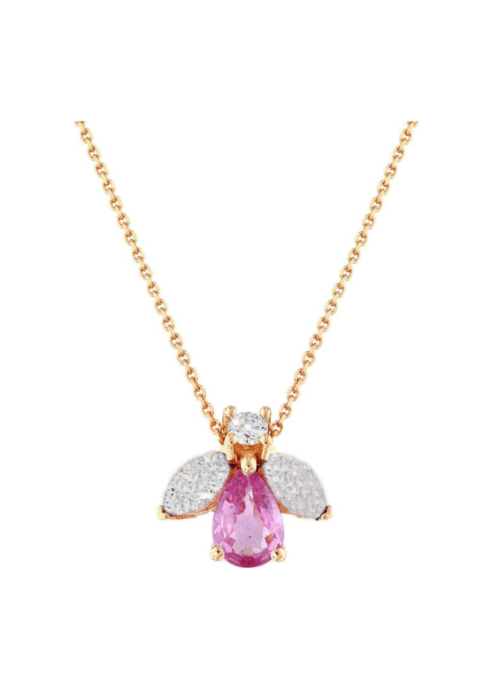 Купить Колье Bee Goddess Розовое золото – премиальные ZhannaKanGroup