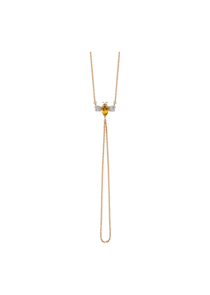 Купить Браслет-Кольцо Bee Goddess Розовое золото – премиальные браслеты ZhannaKanGroup