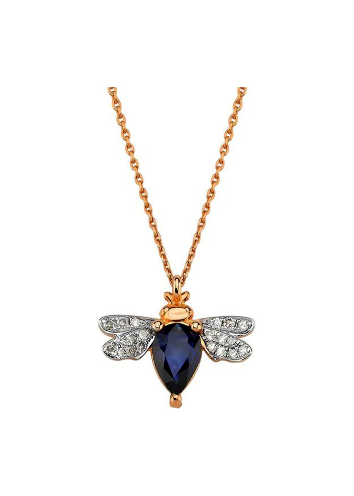 Купить Колье Bee Goddess Розовое золото – премиальные ZhannaKanGroup