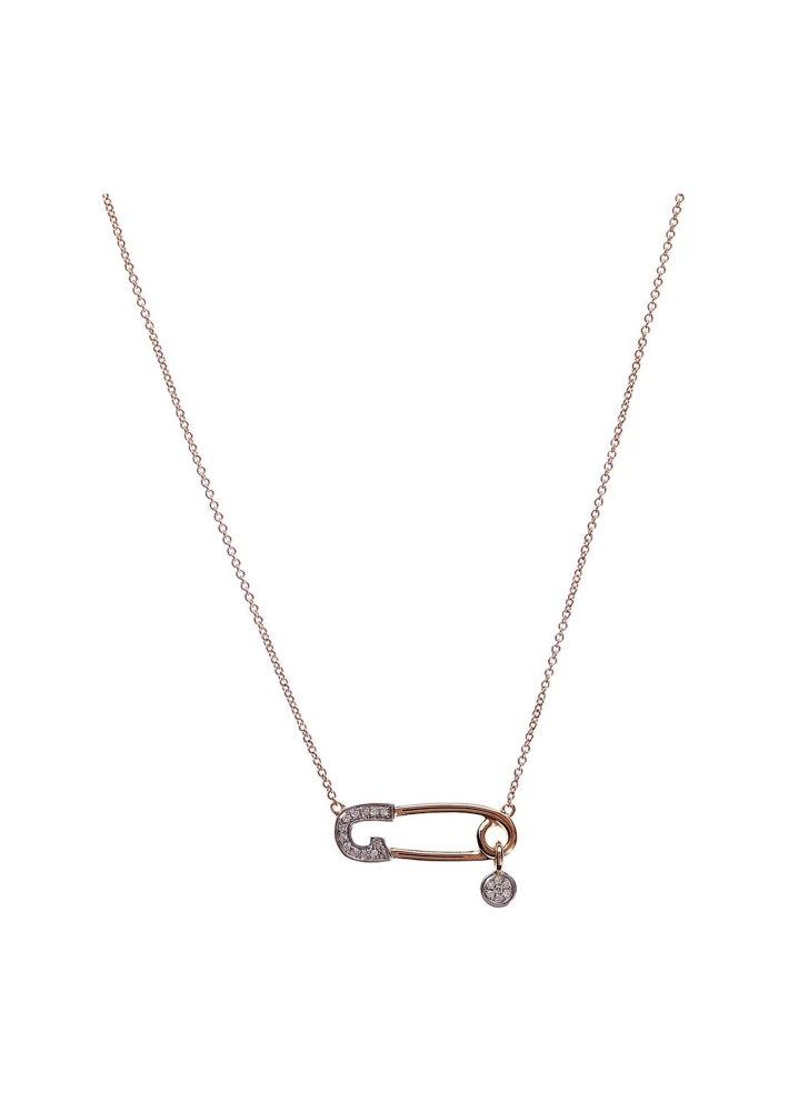Купить Колье Aspire Pin Розовое золото – премиальные ZhannaKanGroup