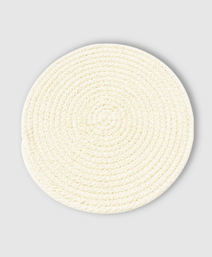 Купить Подтарельники ZardoziHome Джут – премиальные интерьеры ZhannaKanGroup