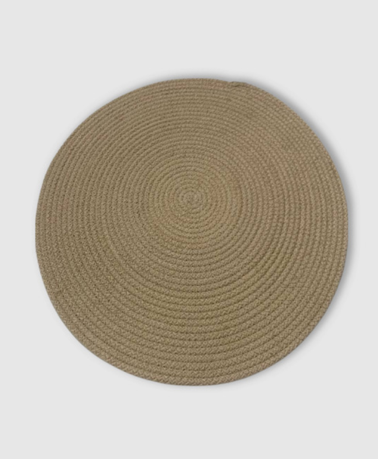 Купить Подтарельники ZardoziHome Джут – премиальные интерьеры ZhannaKanGroup