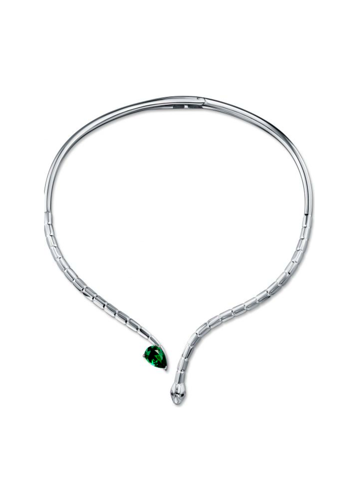 Купить Колье Geoma Snake Джеома Серебро – премиальные ZhannaKanGroup