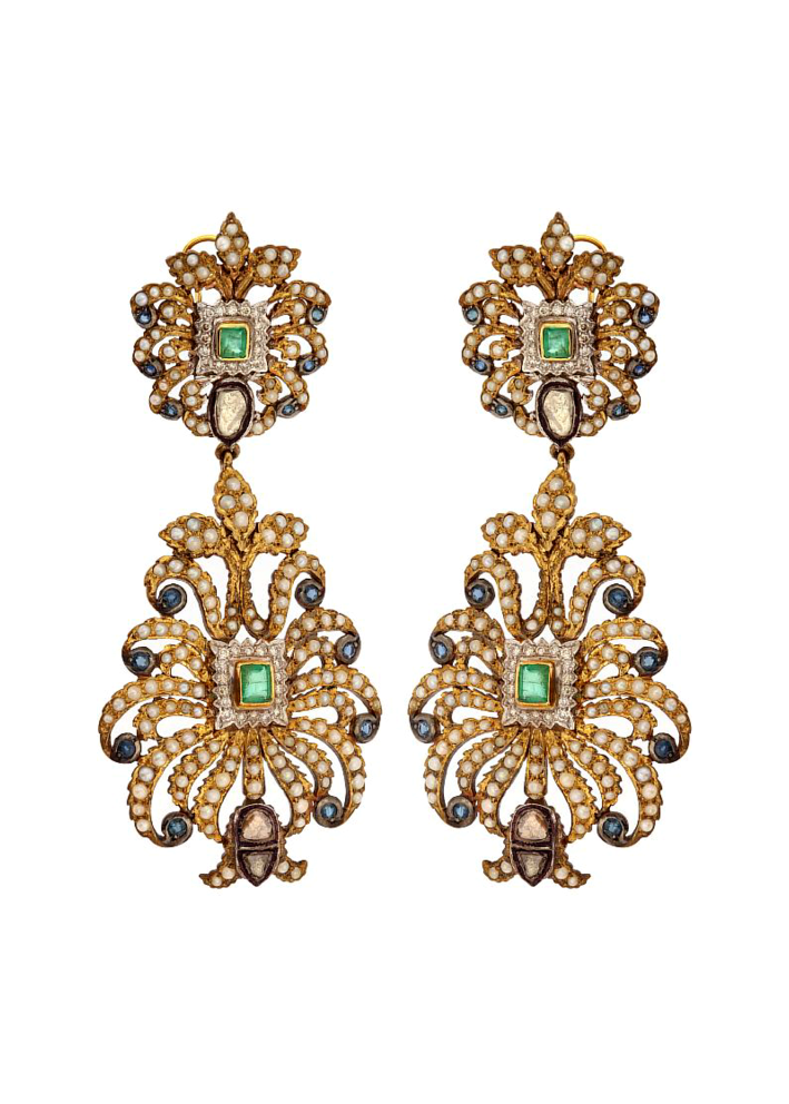 Купить Серьги Ravi Серебро – премиальные ZhannaKanGroup