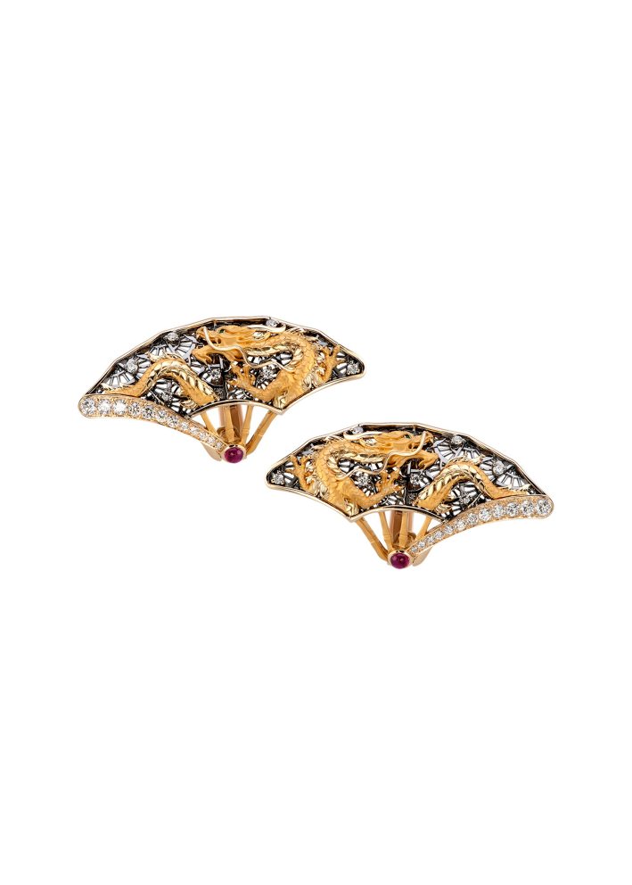 Купить Серьги CarreraYCarrera Brisa Желтое золото – премиальные ZhannaKanGroup