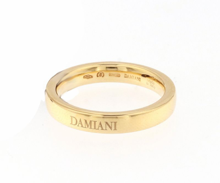 Купить Кольцо обручальное Damiani Le Fedi Damiani Желтое золото – премиальные кольца ZhannaKanGroup