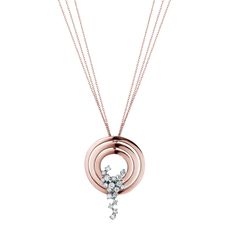 Купить Колье Damiani Sophia Розовое золото – премиальные колье ZhannaKanGroup