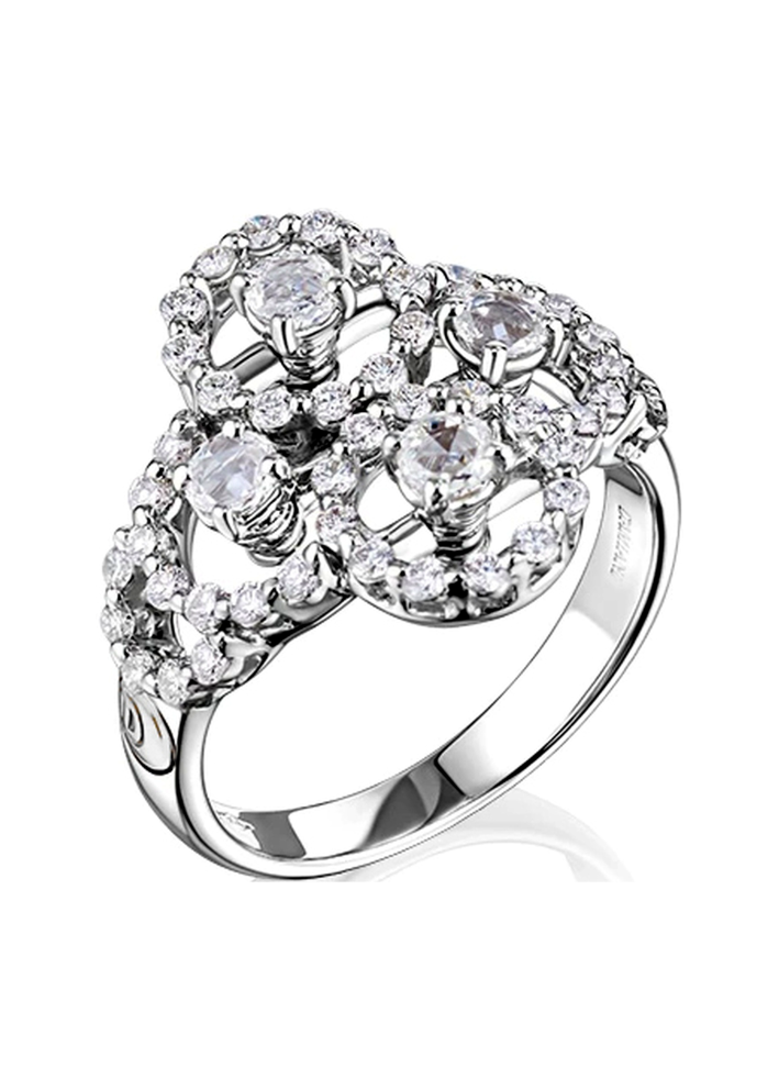 Купить Кольцо Damiani Juliette Белое золото – премиальные кольца ZhannaKanGroup