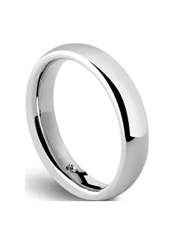 Купить Кольцо обручальное Damiani NOI2 Белое золото – премиальные кольца ZhannaKanGroup