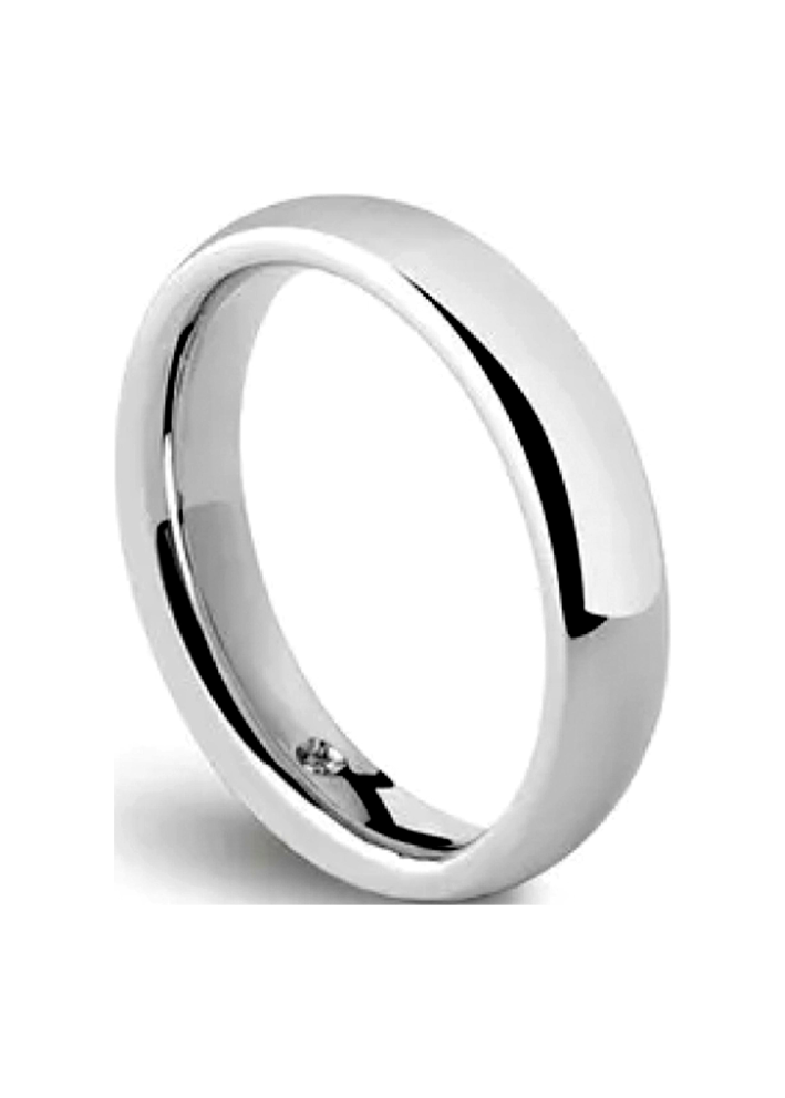 Купить Кольцо обручальное Damiani NOI2 Белое золото – премиальные кольца ZhannaKanGroup