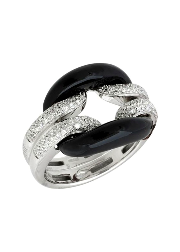 Купить Кольцо Damiani D.Lace Белое золото – премиальные кольца ZhannaKanGroup