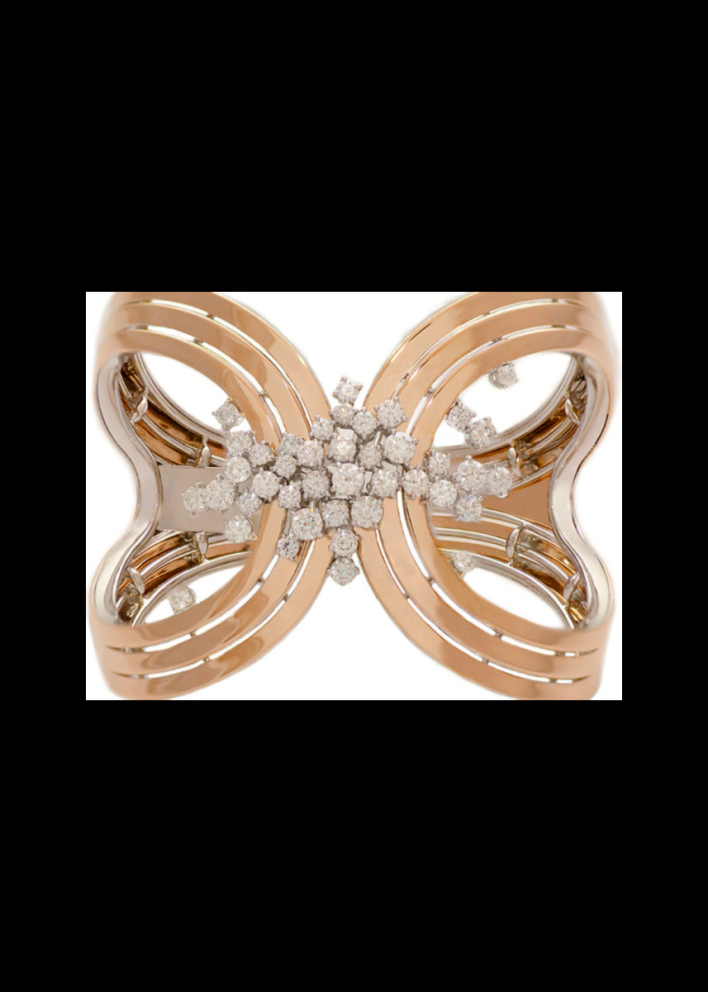 Білезік Damiani Sophia Қызғылт алтын сатып алыңыз – ZhannaKanGroup премиум білезіктер