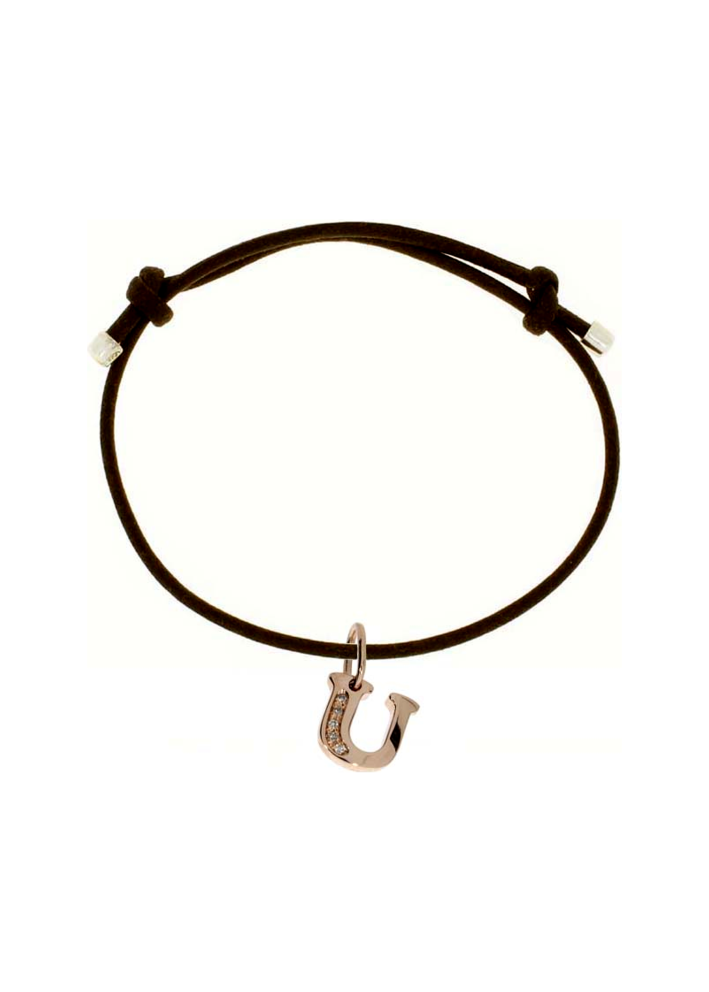 Купить Браслет Damiani D.First lettere Розовое золото – премиальные браслеты ZhannaKanGroup