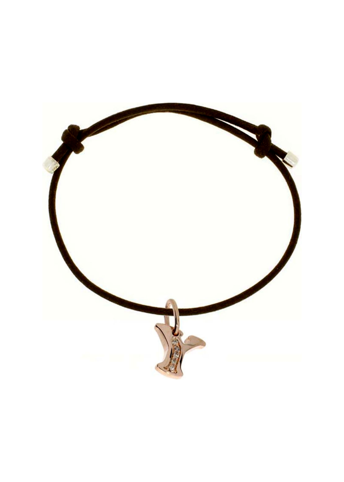 Купить Браслет Damiani D.First lettere Розовое золото – премиальные браслеты ZhannaKanGroup