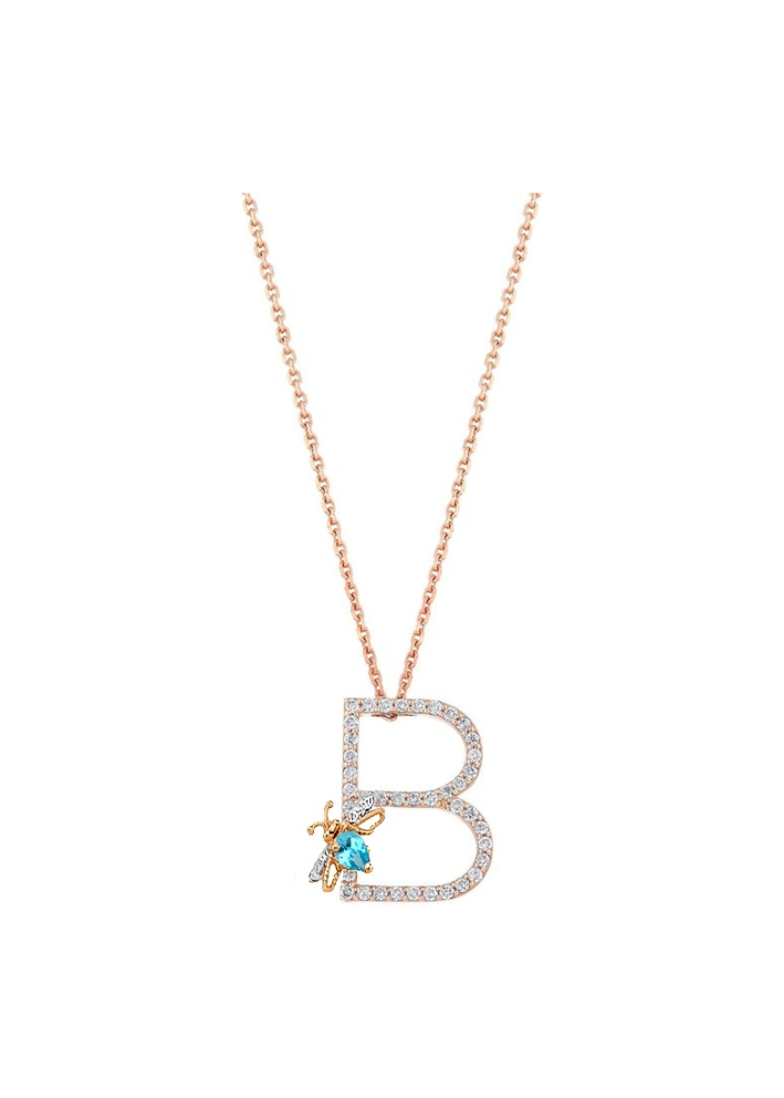 Купить Колье Bee Goddess Розовое золото – премиальные ZhannaKanGroup