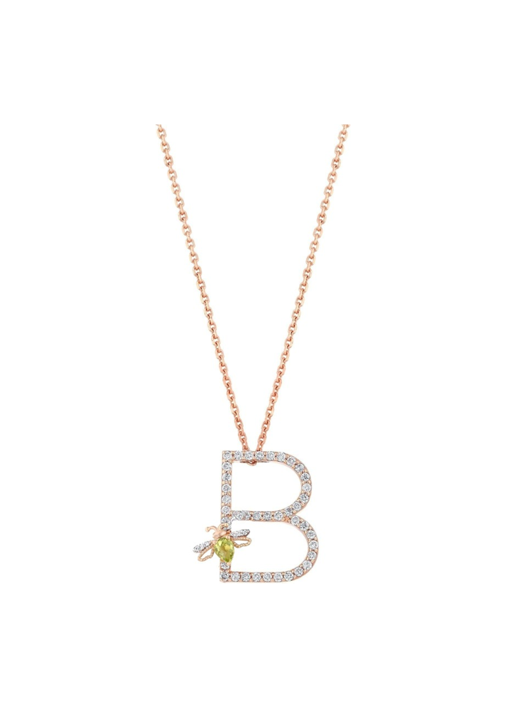 Купить Колье Bee Goddess Розовое золото – премиальные ZhannaKanGroup