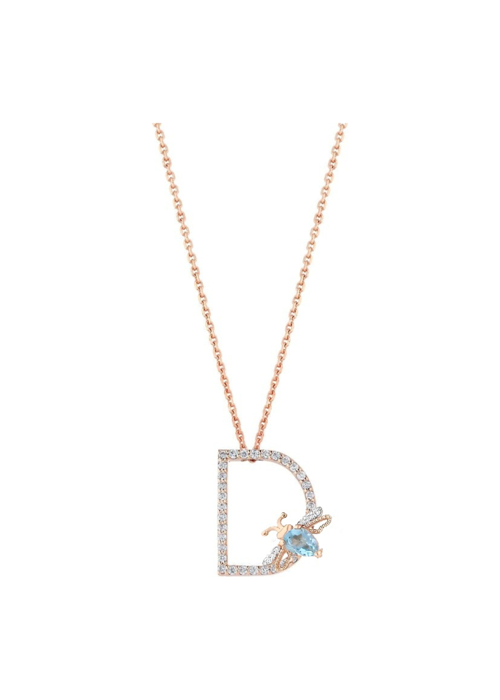 Купить Колье Bee Goddess Розовое золото – премиальные ZhannaKanGroup