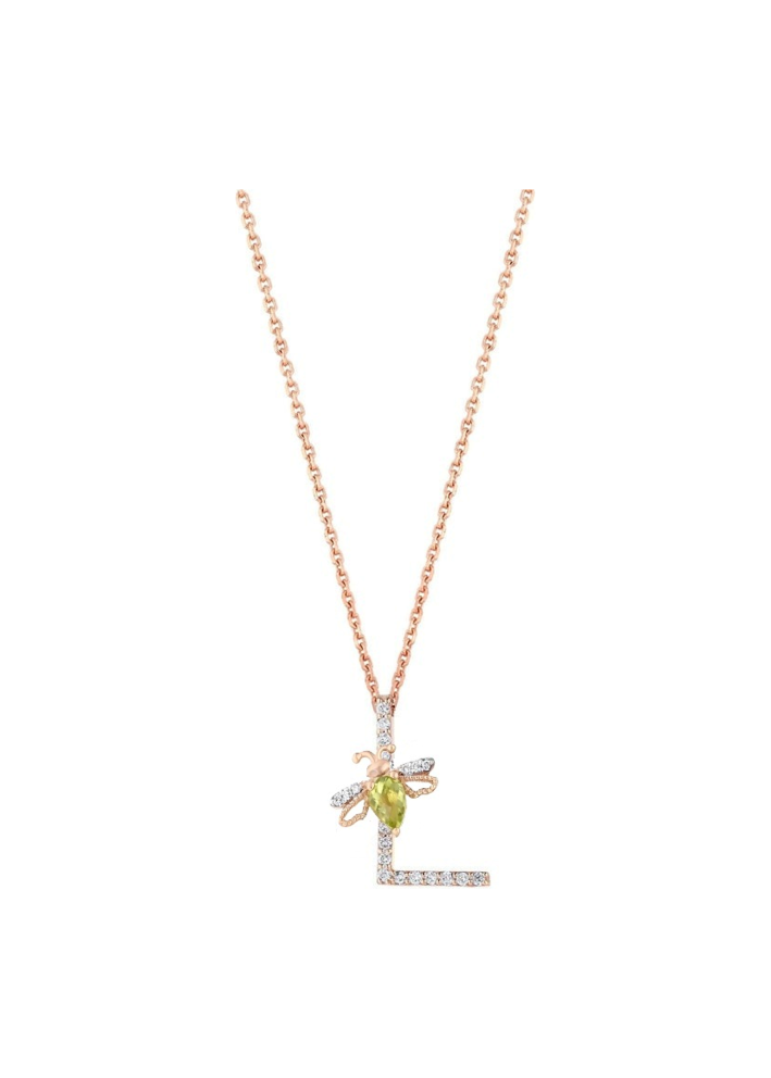 Купить Колье Bee Goddess Розовое золото – премиальные ZhannaKanGroup