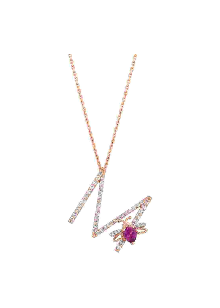 Купить Колье Bee Goddess Розовое золото – премиальные ZhannaKanGroup