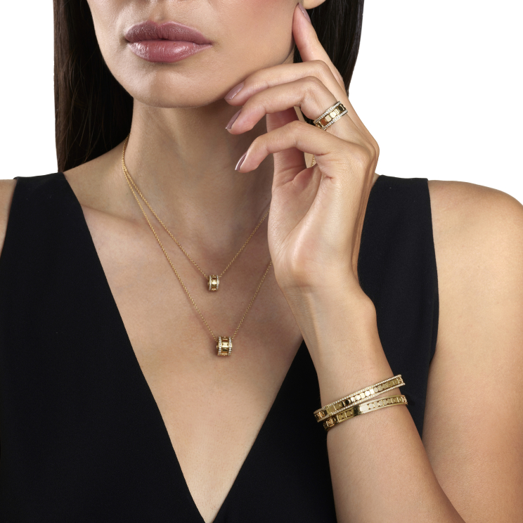 Damiani Кольцо Damiani Belle Epoque Reel Желтое золото