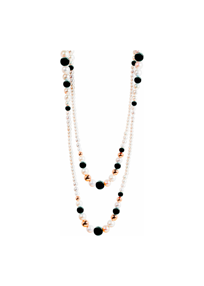 Купить Колье Utopia Perlage Розовое золото – премиальные ZhannaKanGroup