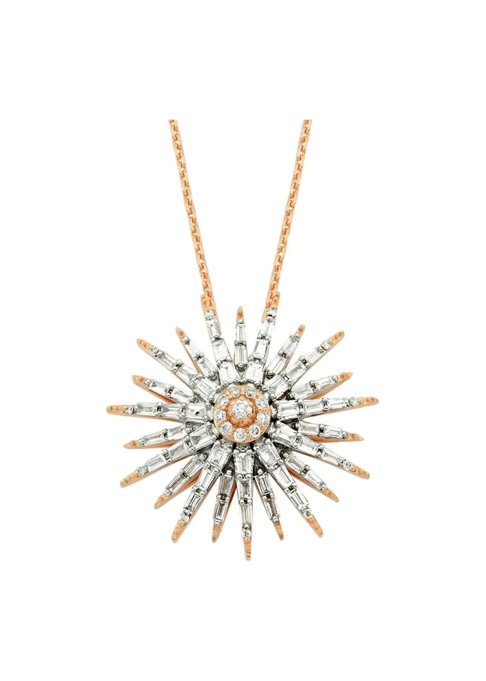 Купить Колье Bee Goddess Jardin Star Розовое золото – премиальные ZhannaKanGroup