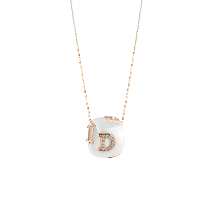 Купить Колье Damiani D.Icon Розовое золото – премиальные колье ZhannaKanGroup