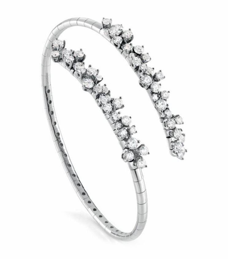 Купить Браслет Damiani Mimosa Flexi Белое золото – премиальные браслеты ZhannaKanGroup