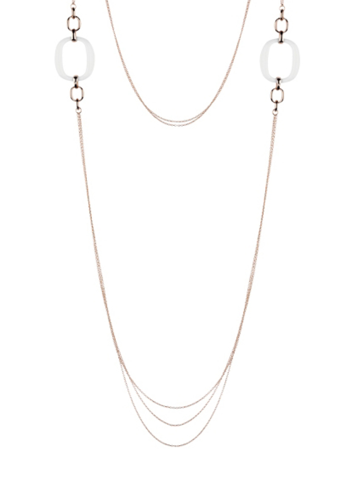 Купить Колье Damiani D.Lace Розовое золото – премиальные колье ZhannaKanGroup