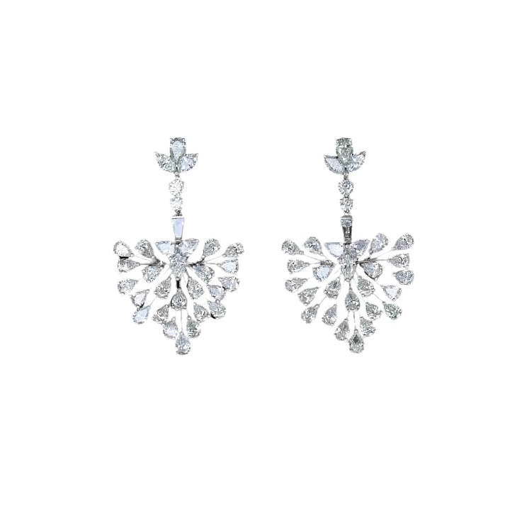 Купить Серьги Damiani Absolute Белое золото – премиальные серьги ZhannaKanGroup