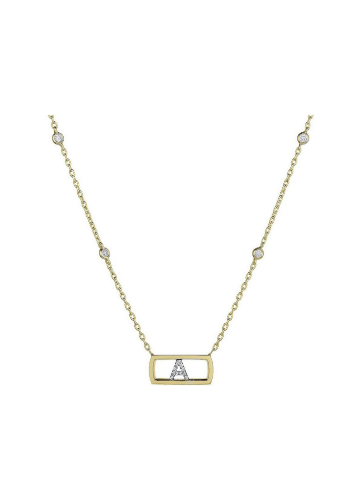 Купить Колье RF Iconic motion Желтое золото – премиальные ZhannaKanGroup