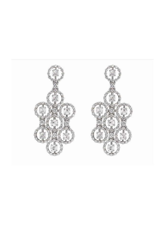 Серьги Damiani Juliette Белое золото