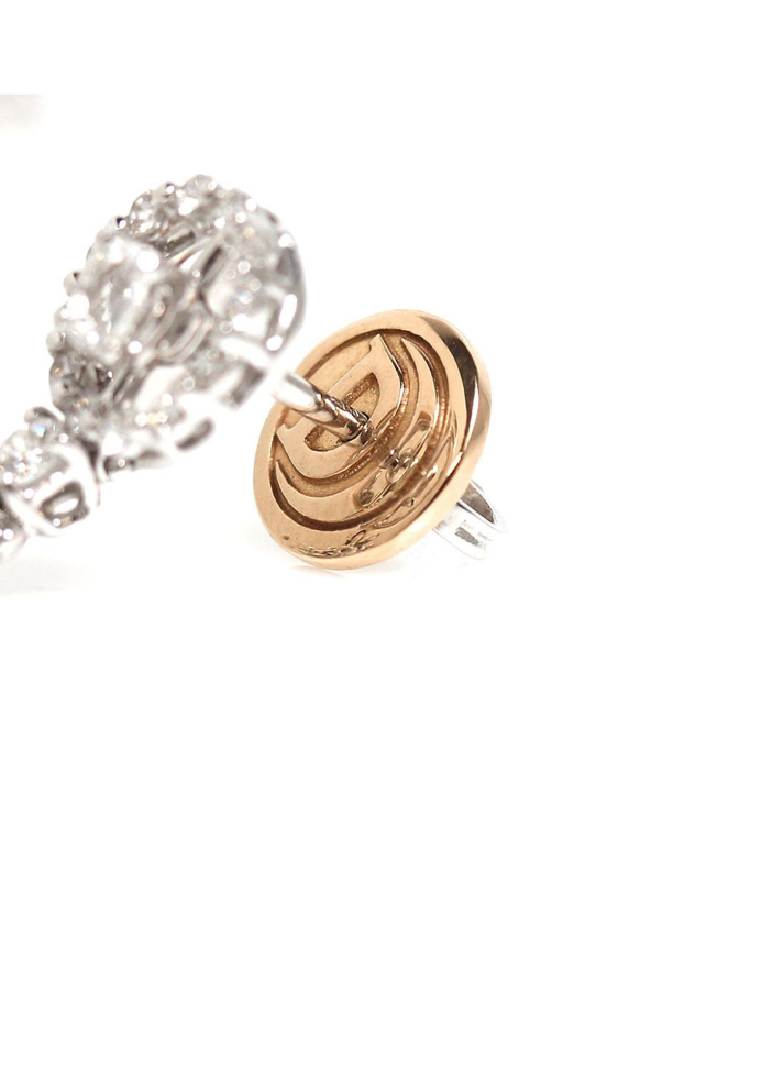 Серьги Damiani Juliette Белое золото