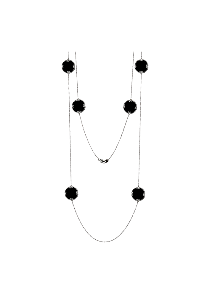 Купить Колье Damiani Alsara Белое золото – премиальные ZhannaKanGroup